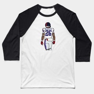 Saquon Barkley Back-To Baseball T-Shirt